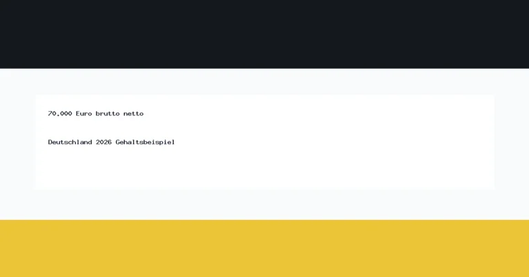 70.000 Euro brutto netto Deutschland 2026 thumbnail